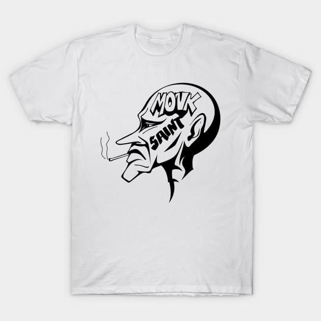 Old Smoker T-Shirt by Whatastory